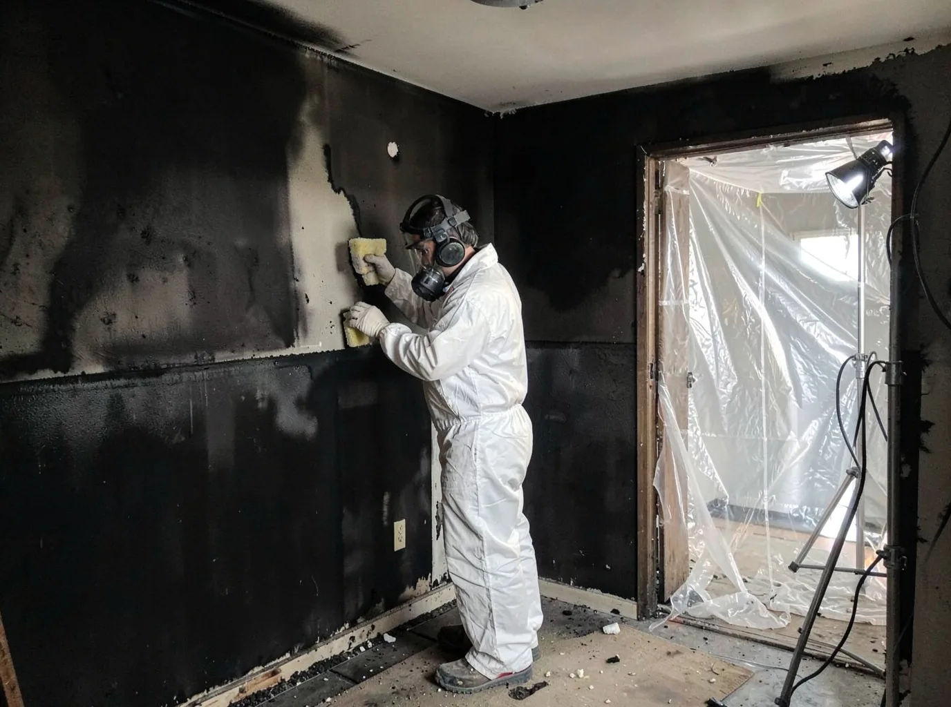 Fire Damage Restoration company in Wanblee, SD